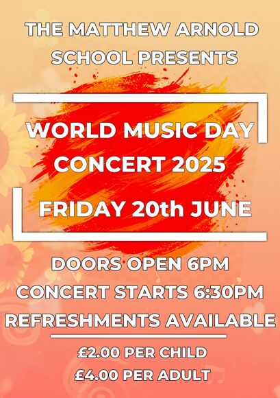 World Music Day Concert 20 June 25
